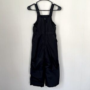 Jumping Beans Kids Snow Bib Overalls ~ Black, Adjustable Straps ~ Size L(7)